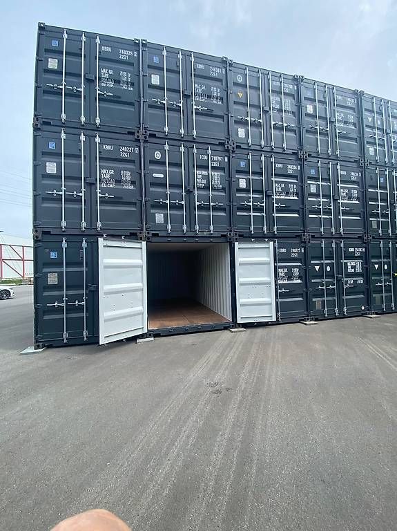 Sonstiges für Büro & Gewerbe: 20' Seefrachtcontainer anthrazitgrau – Gebraucht aus Bern von Containerhandel