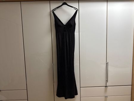 Schwarzes Pailletten Kleid - Größe 36 neu, Abendkleid