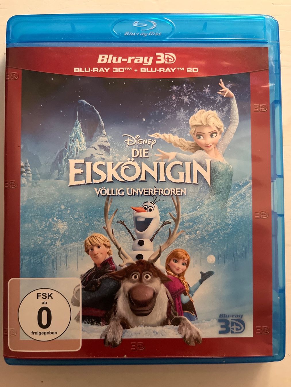 Tutti i DVDs: Disney | Die Eiskönigin (2014) - Blu-ray & 3D – Nuovo (secondo la descrizione) da Sierre venduto da black.box