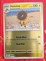 Heliolisk - Reverse Holo Pokemon Mega Evolution