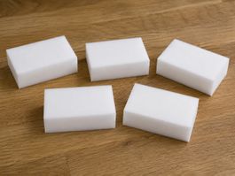 Schmutzradierer Schwämme weiss 5er Set neu und unbenutzt