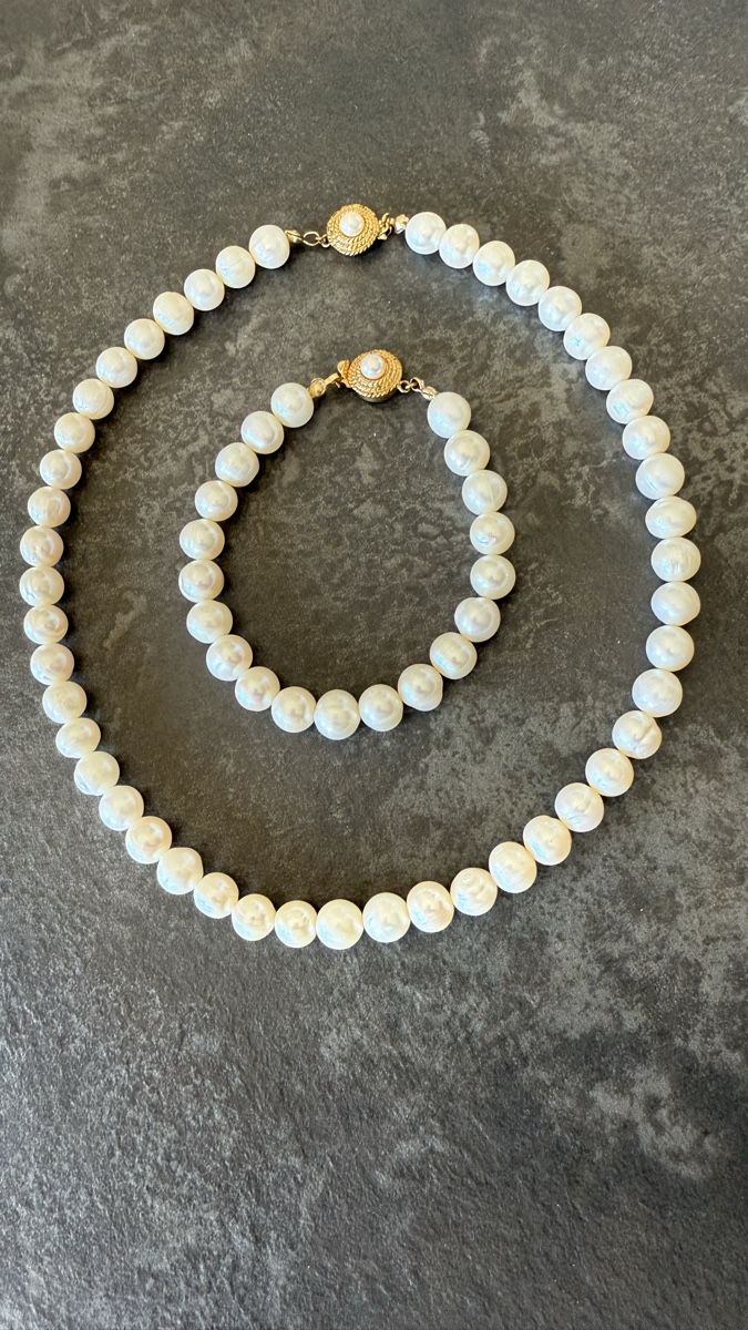 Altri gioielli: Collier de perles veritable vintage - Élégant & Chic – Usato da Nyon venduto da stylevintage79