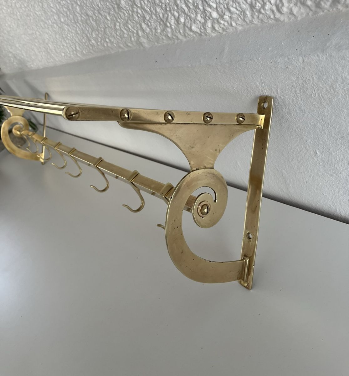 Guardaroba: Vintage Garderobe aus Messing  – Usato da Wetzikon ZH venduto da seli03 2