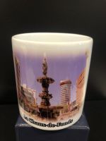 Tasse en porcelaine souvenir Suisse de la Chaux-de-Fonds