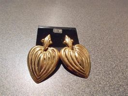 Ohrringe goldfarbig, gross, Fashion Earr