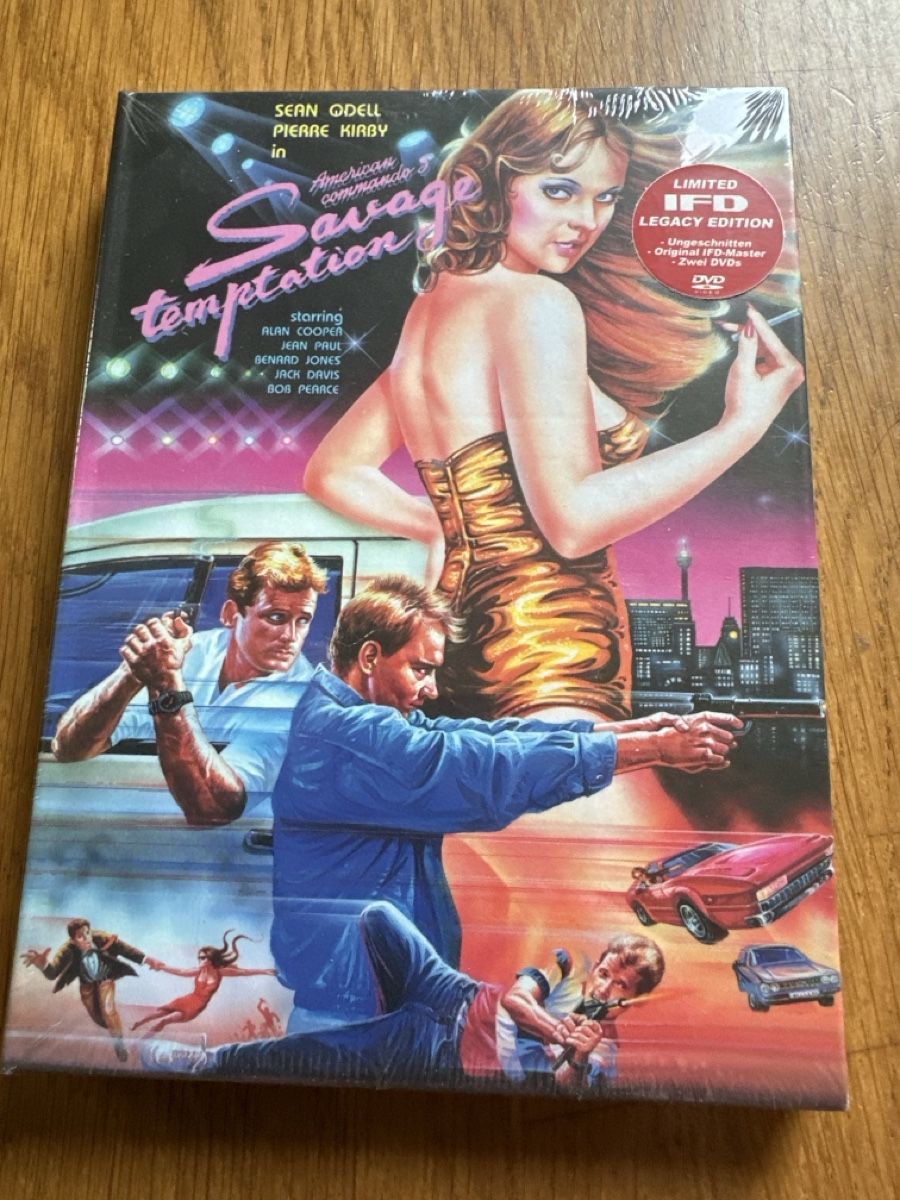 Tutti i DVDs: Savage Temptation, DVD, neu Mediabook – Nuovo e nell'imballaggio originale da Benken ZH venduto da Audi-erich