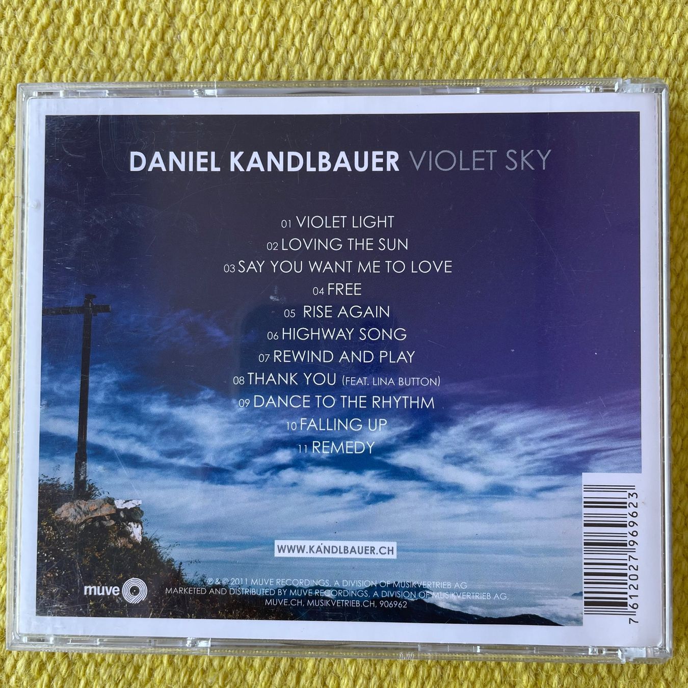 CDs: DANIELKANDLBAUER-MIT UNTERSCHRIFT VIOLET SKY – D'occasion à Rorschacherberg par CD-Roli 2