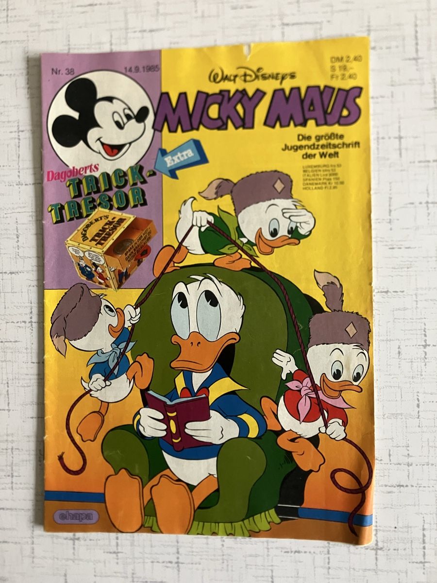 Fumetti: 4 Micky Maus Hefte – Usato da Lyss venduto da Punktum01 4