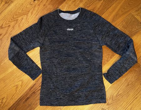 Herren Funktionsshirt Sherpa Grau Grösse S