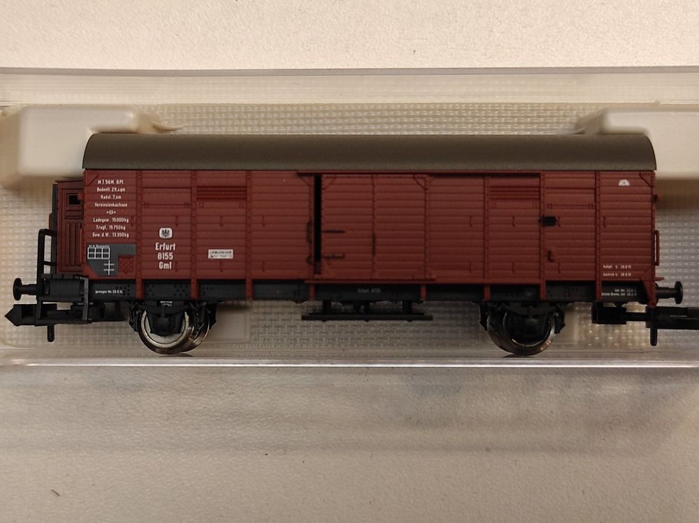 Wagon Fleischmann 823603 Transport De Rails K.P.E.V. - Époque I, échelle N, Occasion