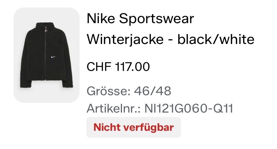 Nike Giacche: VINTAGE NIKE ÜBERGANGSJACKE/ WINTERJACKE – Usato da Winterthur venduto da dronjx 6