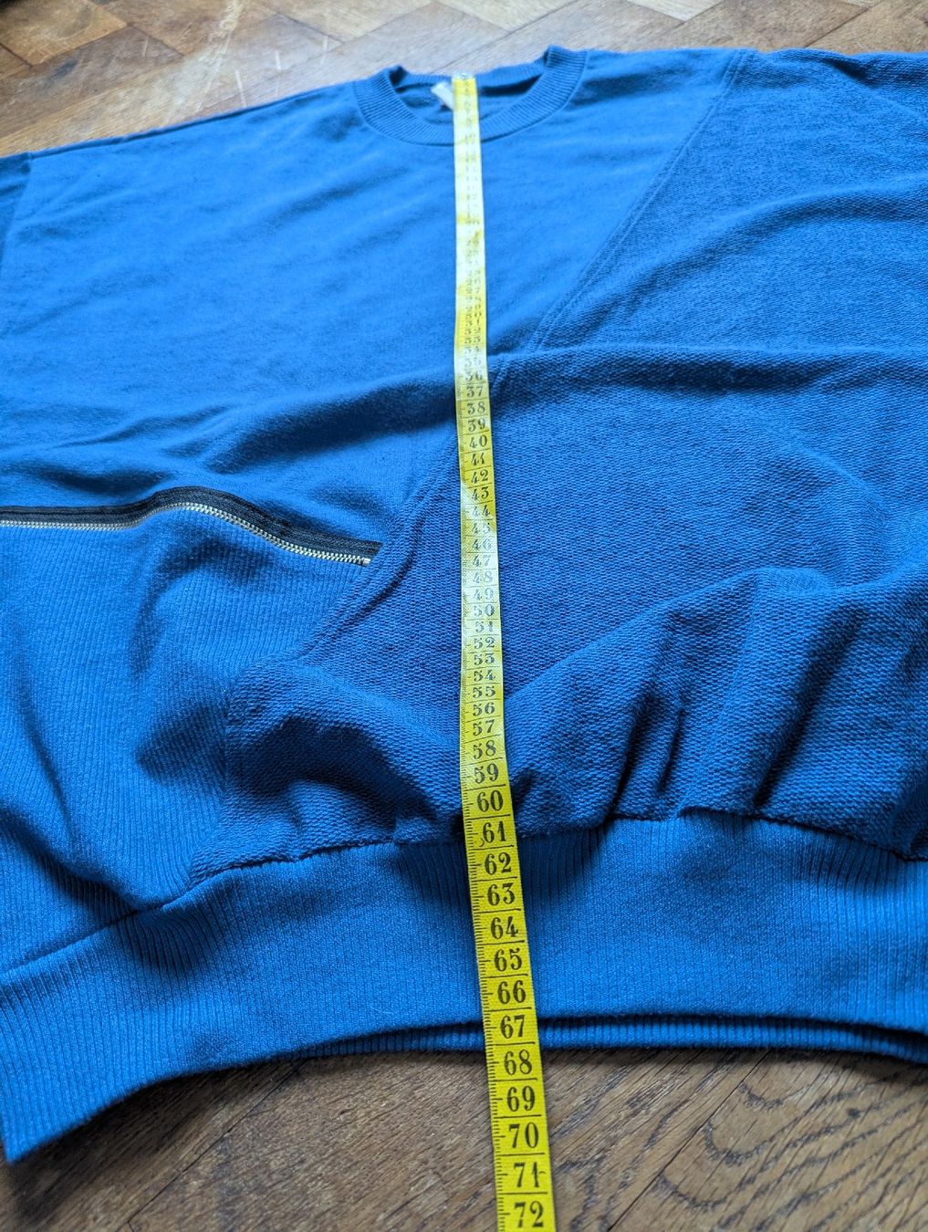 Maglioni & Felpe: Vintage pullover mit zip blue size L-XL – Usato da Lausanne venduto da GTX223807VTG 8