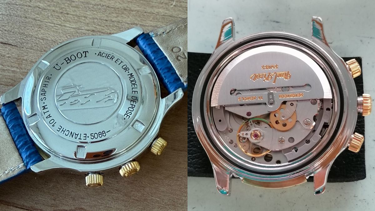Paul Picot Orologi: Paul Picot U-BOOT Automatic Chronograph 5088 revidiert – Usato da Embrach venduto da watchesandlighters 9