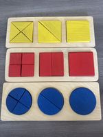 Montessori Geometrische Sortierungs Puzzle