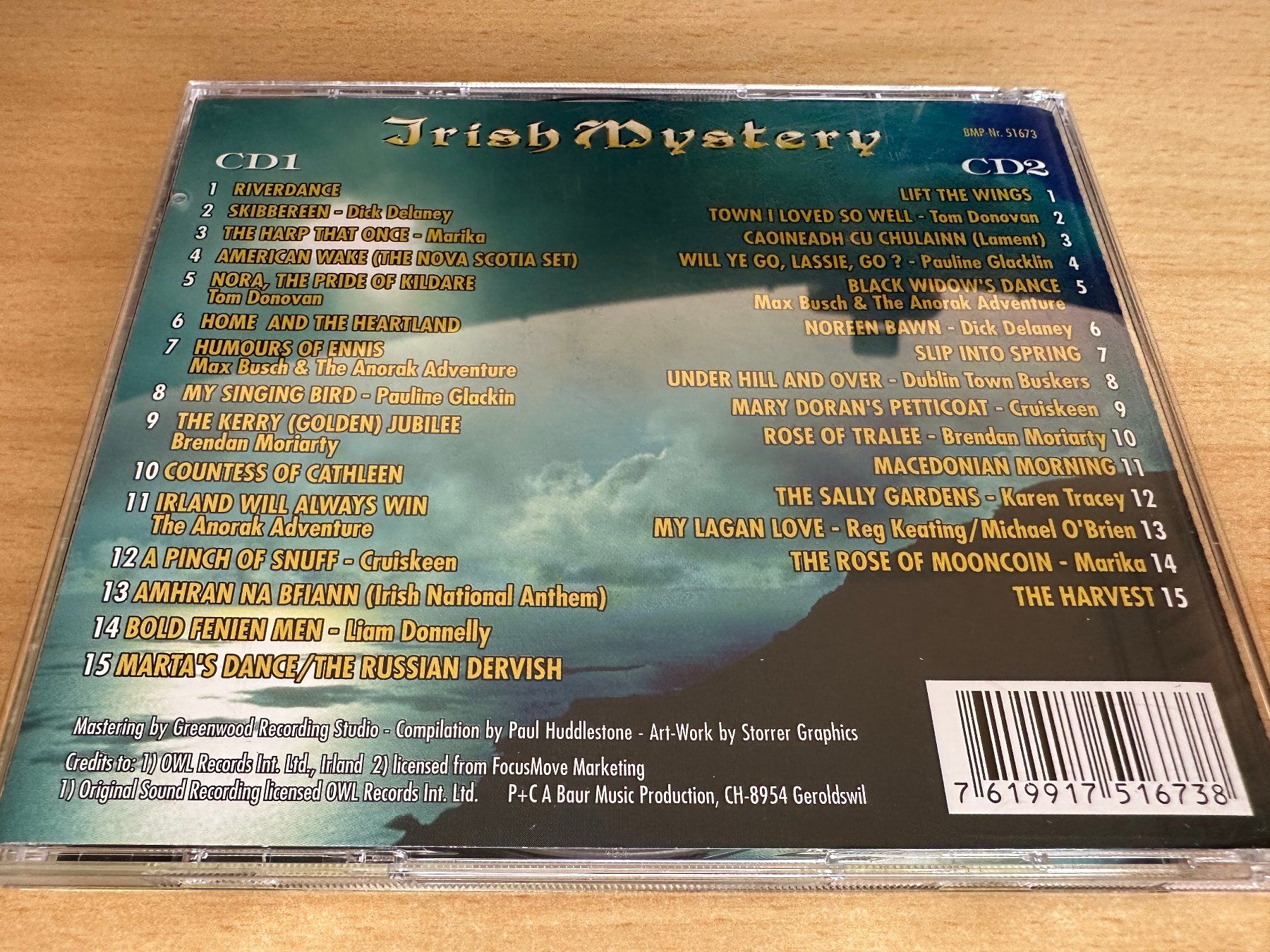 CD: IRISH MYSTERY - 2 CD – Usato da Rikon im Tösstal venduto da Alpenmutz 1