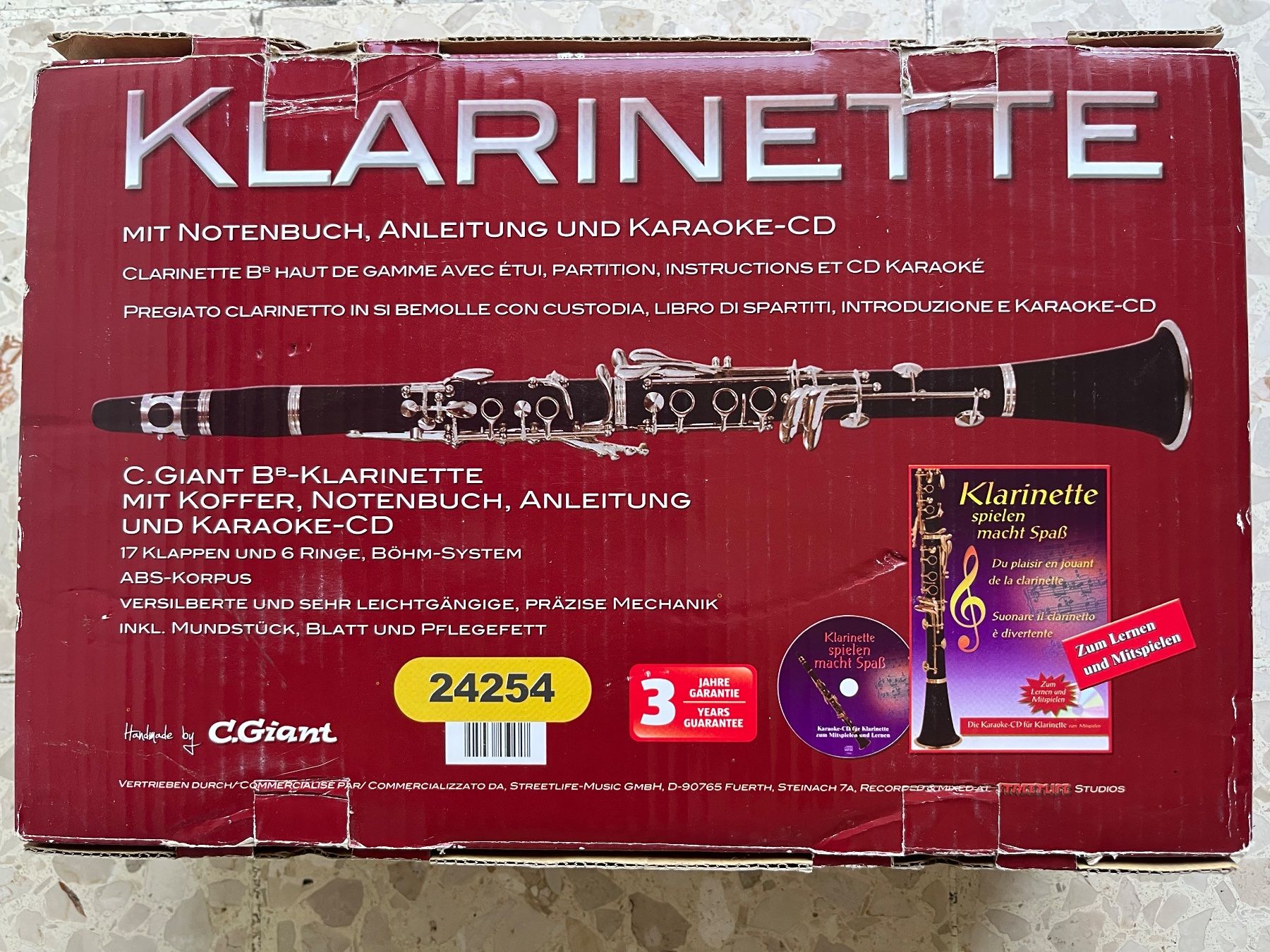 C.Giant Musikinstrumente: clarinette C.Giant – Gebraucht aus St. Pierre-de-Clages von disnerg