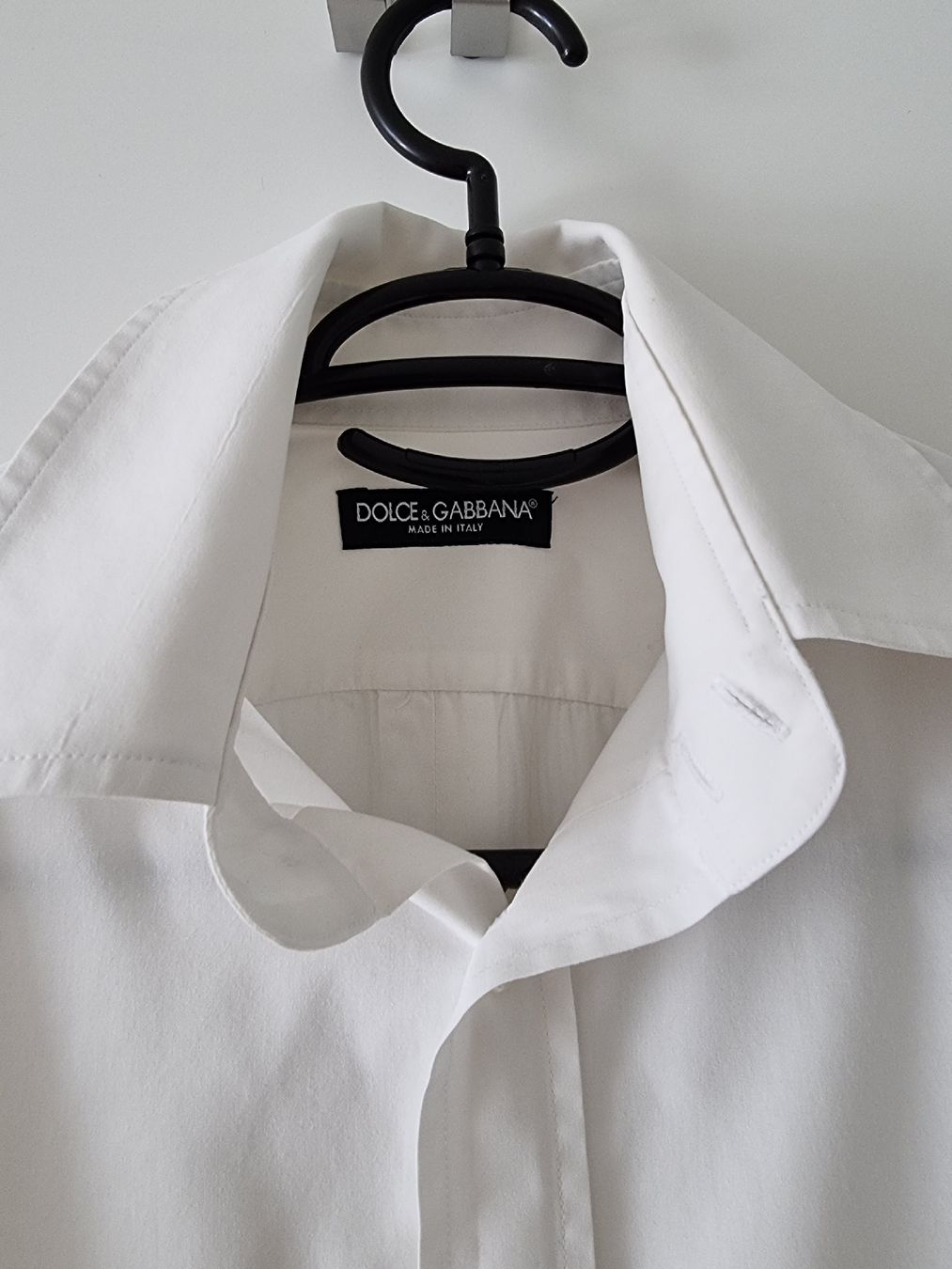 Dolce & Gabbana Camicie: D&G White Business Shirt - Men 38 – Usato da Zürich venduto da cweber 1