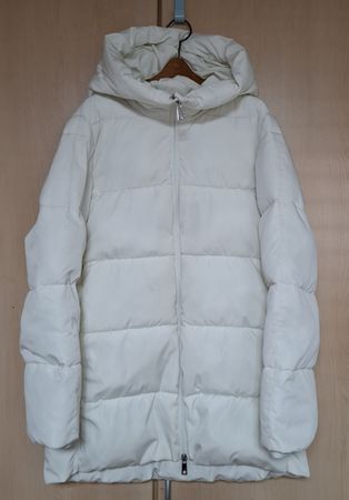 Mango Wintermantel Gr. XS (34), cremeweiss