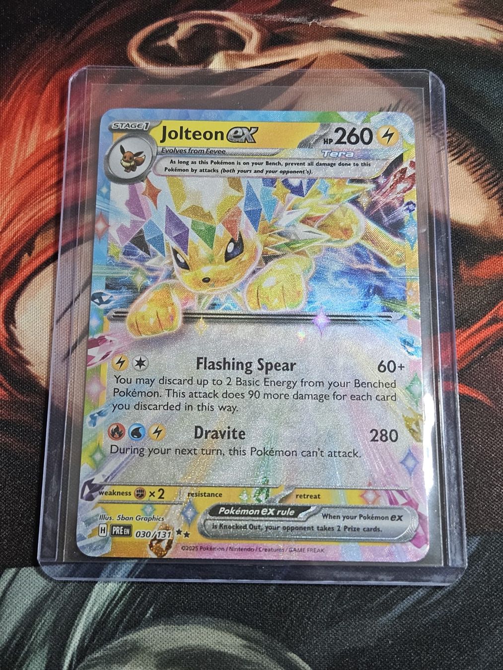 Pokémon Carte collezionabili: Pokemon Tcg Jolteon Ex Eng Prismatic Evolution – Usato da Lugano venduto da NICKSTORE