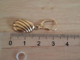 Goldohrring, 18 Karat Gold (750)