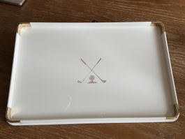 Elegant Serving Tray 45x30 Golf Design Turnwald Collection