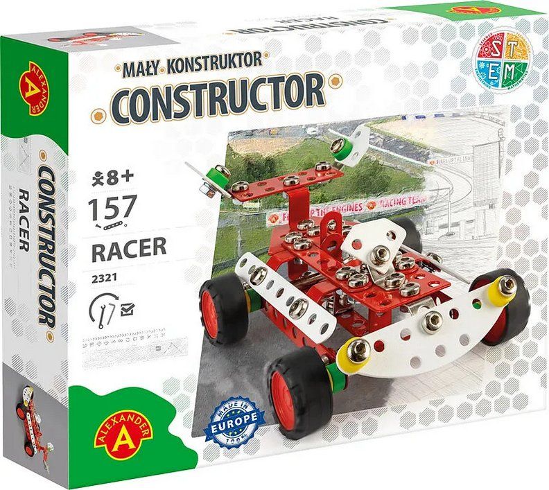 Kit di costruzioni: Constructor Racer (Rennauto) – Nuovo e nell'imballaggio originale da Oensingen venduto da Liquidations-Shop