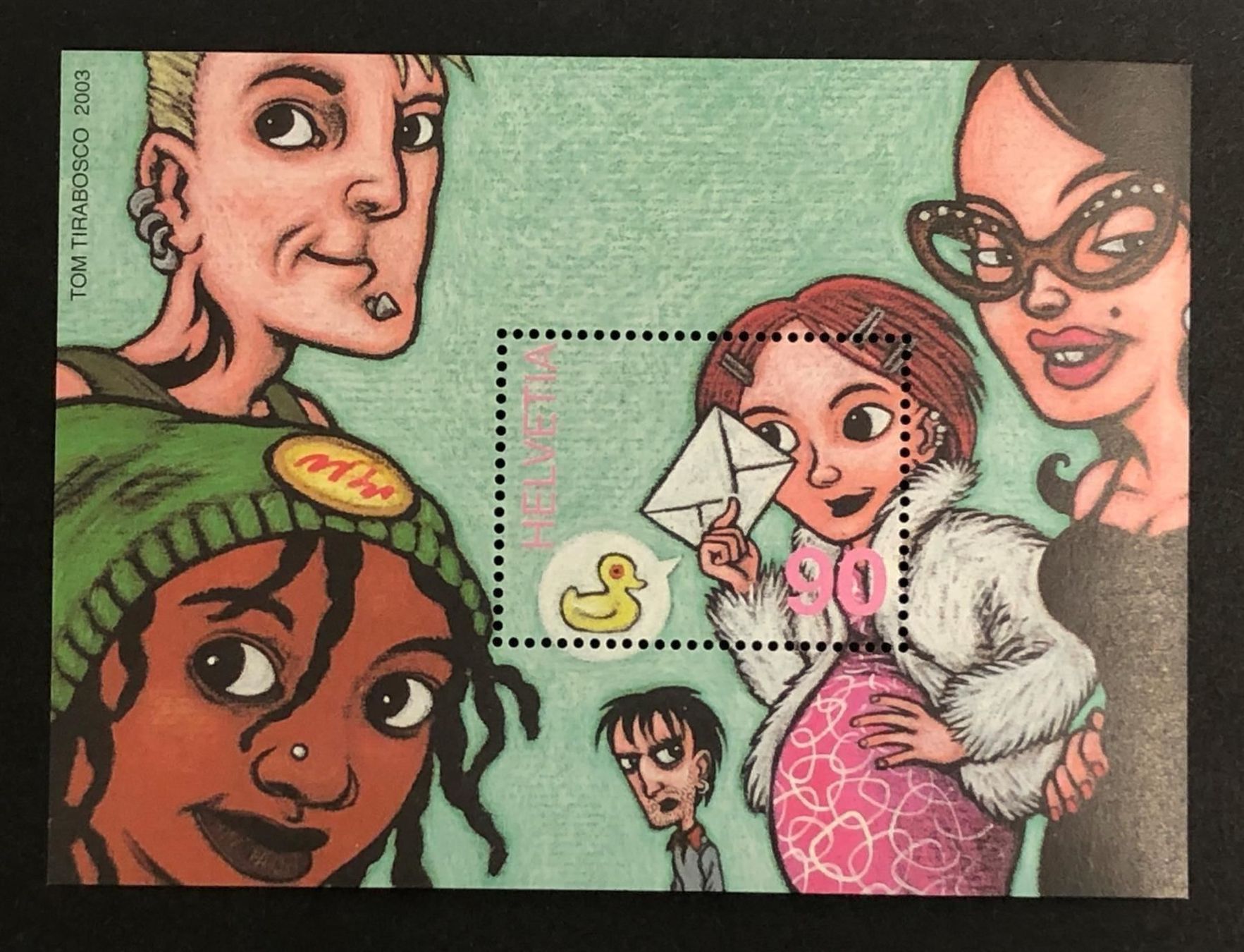 Tutti i francobolli: BLOCK COMICS 2003** – Nuovo e nell'imballaggio originale da Oberwil BL venduto da SALOB