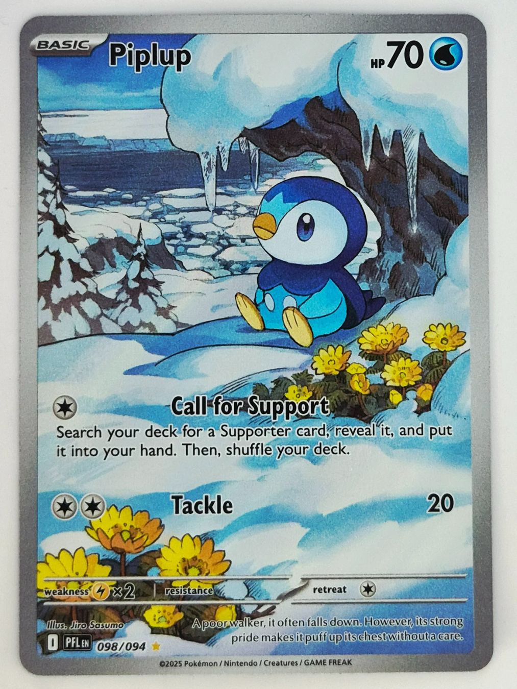 Pokémon Sammelbilder & Trading cards: Piplup / Plinfa / Phantasmal Flames / PFL 098 – Neu (gemäss Beschreibung) aus Arni AG von PokemonCardsStore