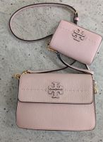 Tory Burch Tasche mit passendem Portemonnaie (rosa/gold)