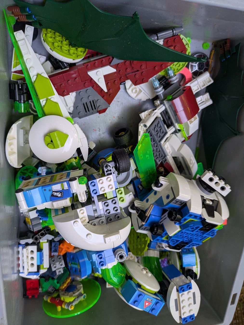 Lego Jouets: Kiste mit LEGO Teile – D'occasion à Binningen par Smile-46 3