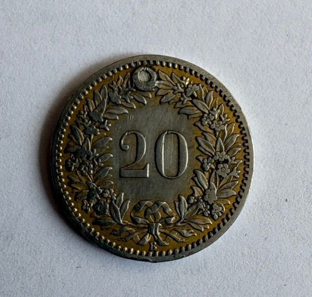 Tutti le monete: 20 Rp 1885 – Usato da Zürich venduto da T62om