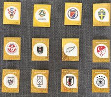 FIFA World Cup 2006 Panini Stickers 12 pcs set Wappen