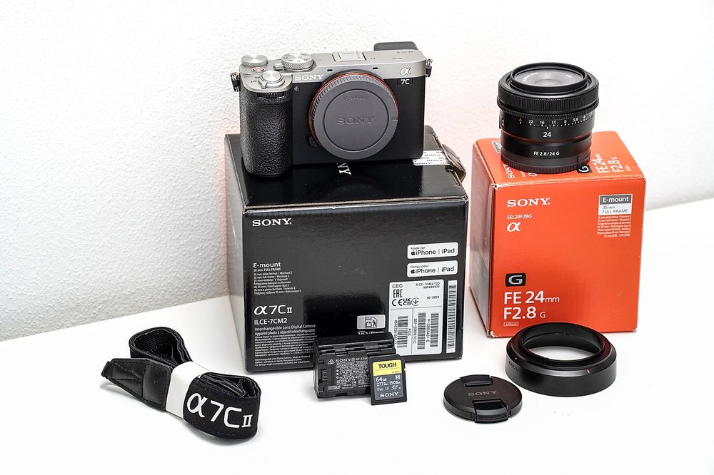 Sony Vollformat Alpha 7C-II plus FE2.8/24mm im SET (Gebraucht) in ...