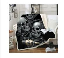 Neu Decke Skelett130x150cm kuschelig weich und warm