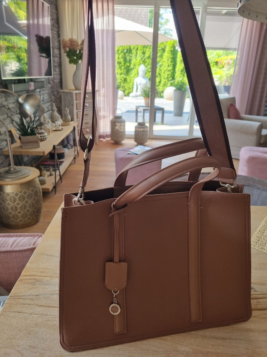 Taschen für Damen: Neuwertige Tasche altrosa – Gebraucht aus Rothenburg von Vbrische
