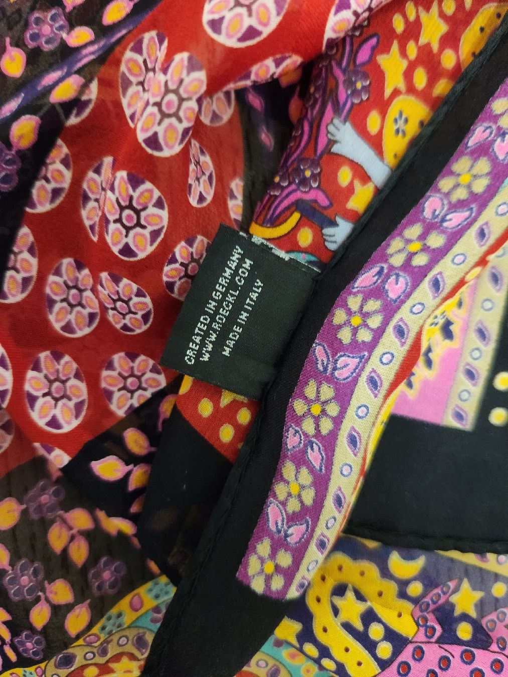 Roeckl Foulards, Tücher & Schals: Foulard Roeckl soie multicolore  – Gebraucht aus Niedergösgen von Eva2410 2