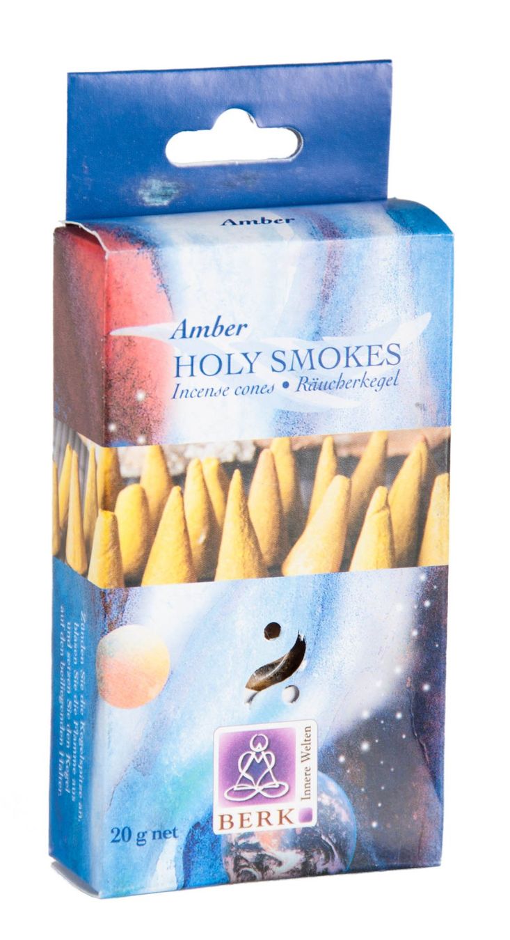 Kerzen: Räucherkegel - Amber – Neu und originalverpackt aus Mauren von Yeelen