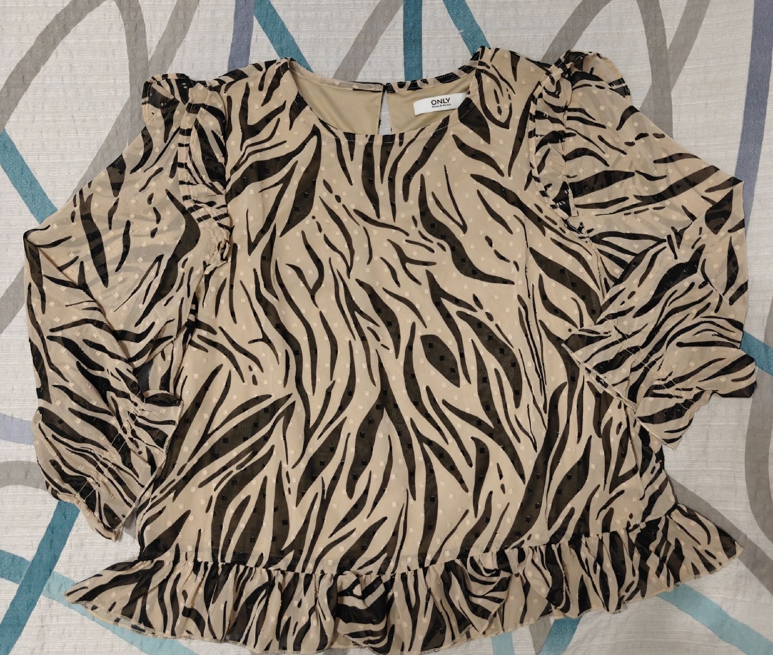 Only Camicette: Bluse - Beige - Gr. L – Nuovo (secondo la descrizione) da Winterthur venduto da Dana_33 4