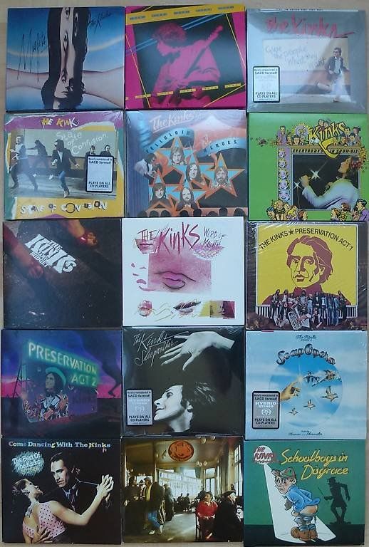 CD: Sammlung 16 SACD "KINKS" neu unbespielt – Nuovo (secondo la descrizione) da Wil SG venduto da kal_759h
