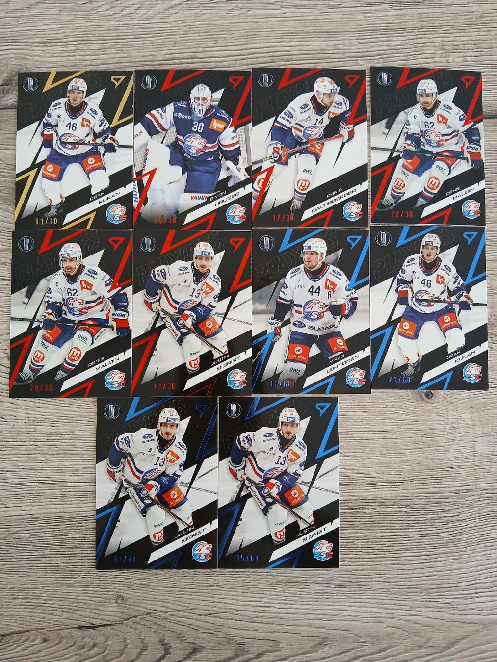 Sportzoo Sammelbilder & Trading cards: Diverse Nummerierte ZSC Playoff Karten – Neu (gemäss Beschreibung) aus Düdingen von oliheimo92