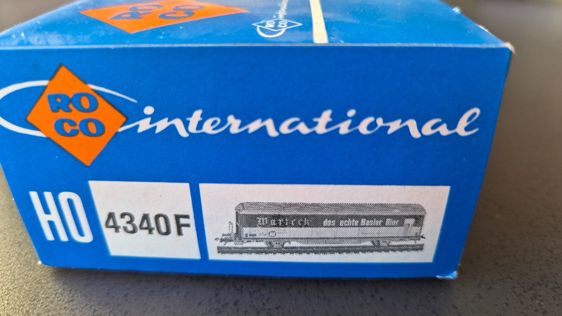 Roco Modellini di ferrovie: Roco 4340F Hbis Warteck H0 DC OVP – Nuovo e nell'imballaggio originale da Huttwil venduto da Tgv03 5