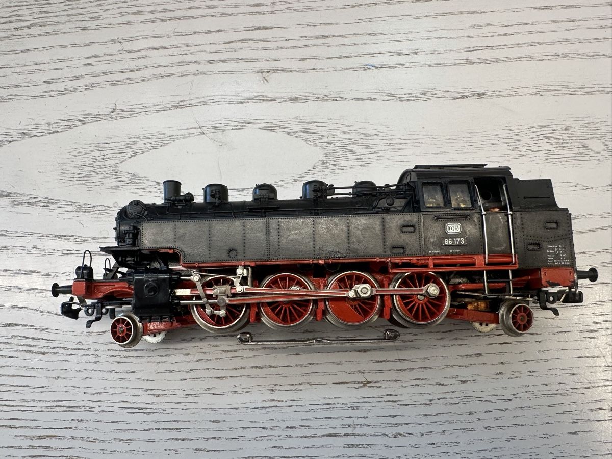 Märklin Modellini di ferrovie: Märklin 3096 DB BR 86 TELEX – Usato da Lupsingen venduto da New-Haven 1