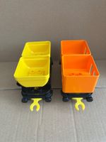 Lego Duplo 2x Anhänger zur Eisenbahn, Waggon