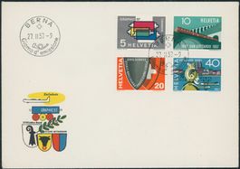 1957 - Werbemarken - Ersttagsbrief FDC ET - italienisch • it