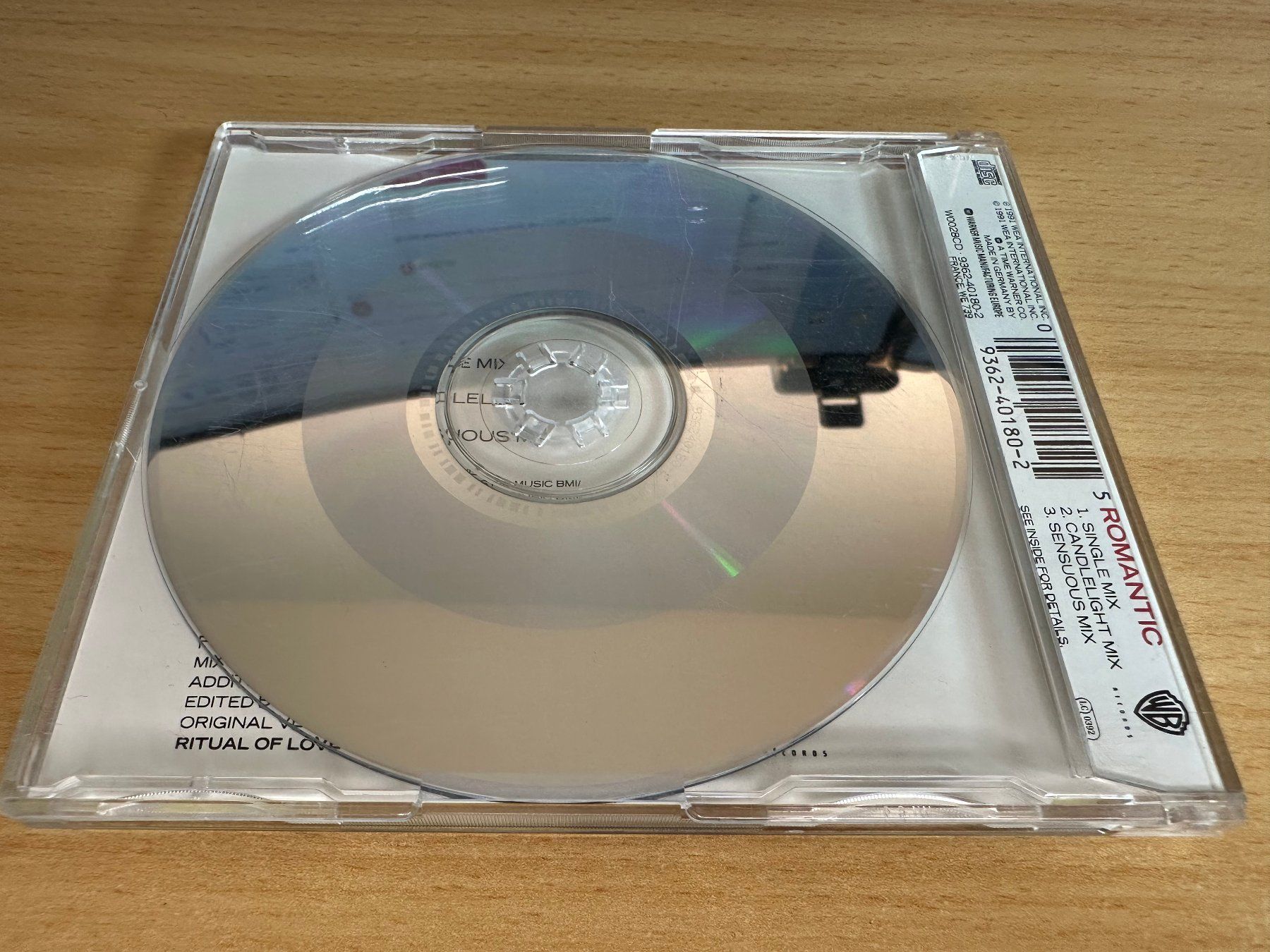 CD: Karyn White – Romantic - Single CD – Usato da Rikon im Tösstal venduto da Alpenmutz 1