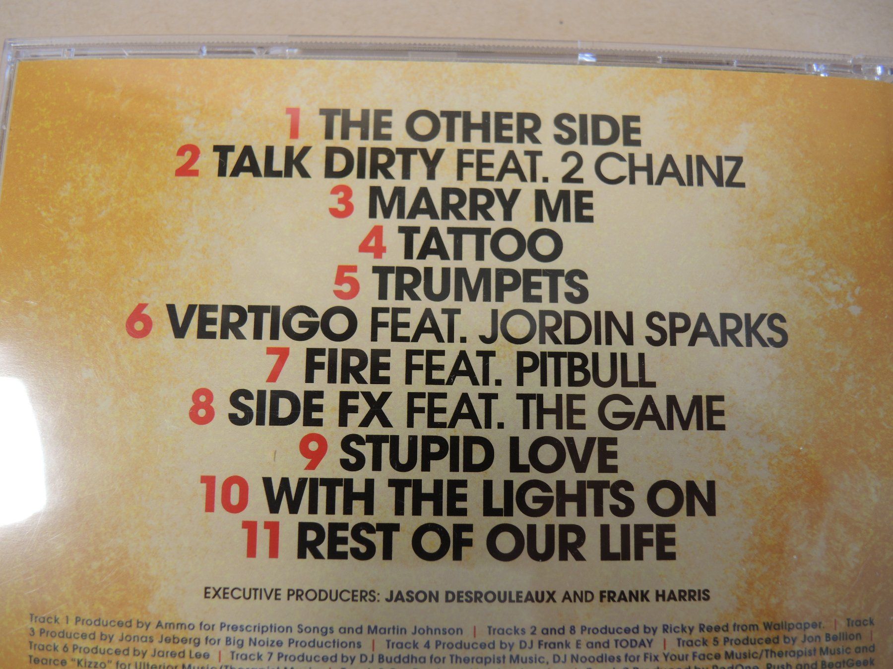 CD: Jason Derulo - Tattoos Talk Dirty Marry me CD – Usato da Rorschach venduto da Pop-upBrocki 3