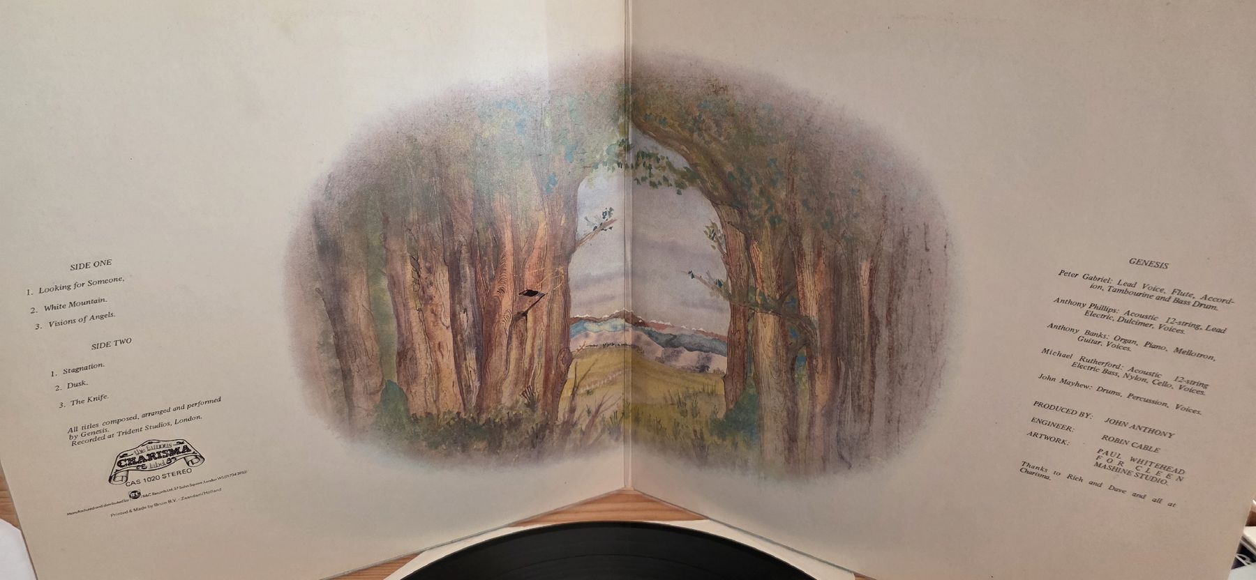 Schallplatten: Genesis Trespass G,Vg – Gebraucht aus Yvonand von RF-VINYL 5