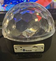 Boule disco lumineuse LED RVB Bluetooth