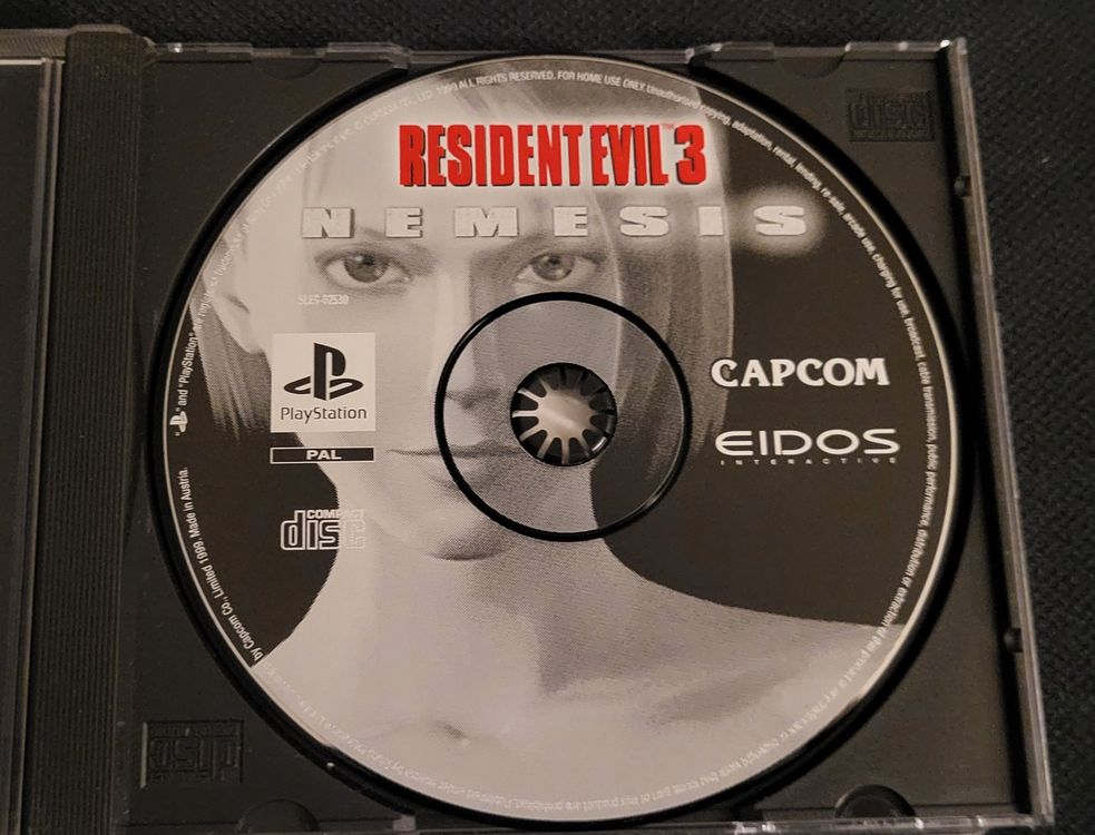 Resident Evil 3 Nemesis - sehr guter Zustand DE - PS1 | Kaufen auf