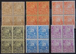 Neukaledonien Franz. Kolonie Lot mit alten Werten VII